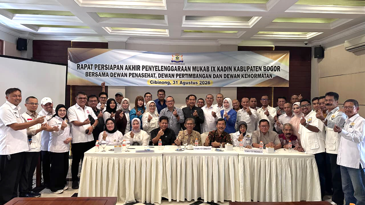 Pertemuan Anggota Luar Biasa (ALB) Kadin dalam rangka Rapat Akhir Persiapan MUKAB IX KADIN Kabupaten Bogor